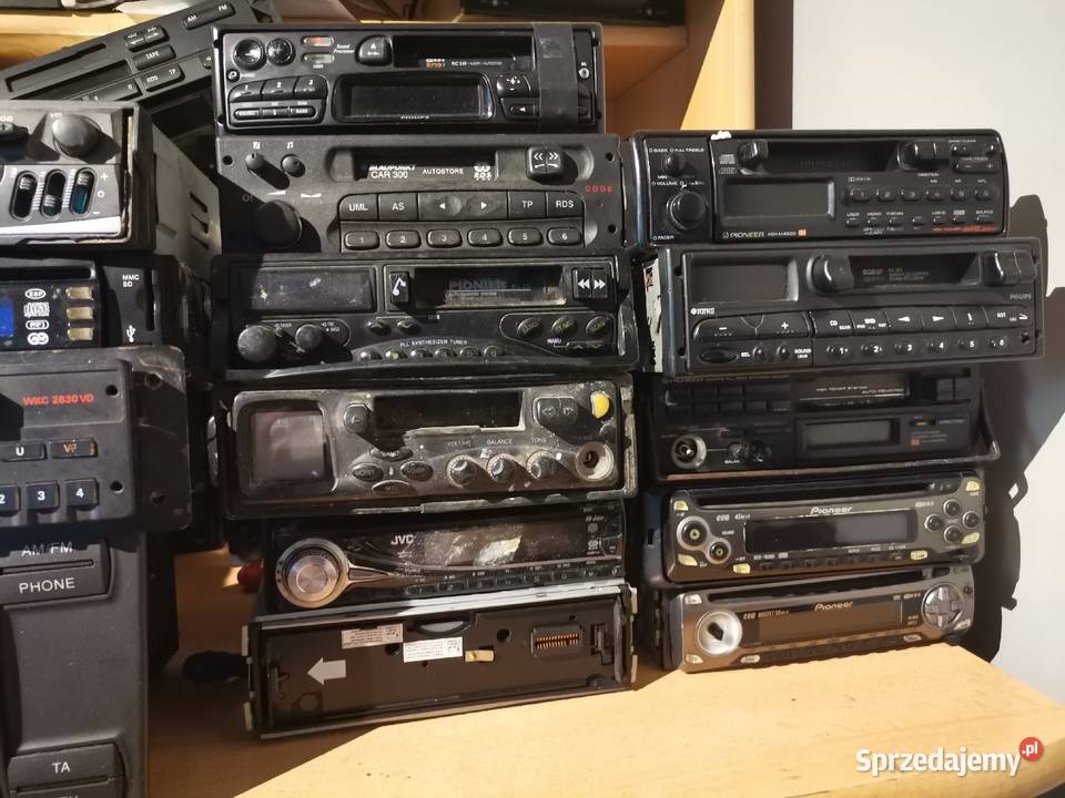 Radia samochodowe Pioneer jvc becker Sony kasetowy Złoty Stok sprzedam