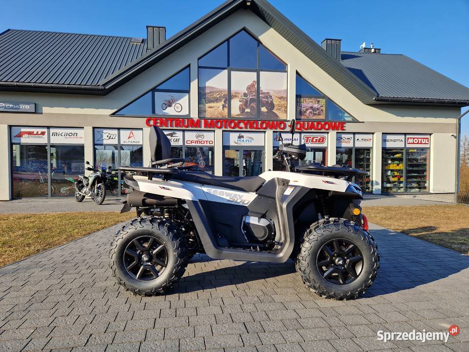 QUAD SEGWAY AT5 L 500CC EPS BIAŁY ATV T3B Pozostałe Głogoczów