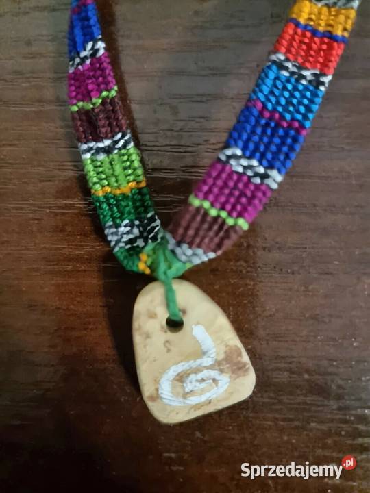 Bransoletka pleciona ręcznie z Afryki