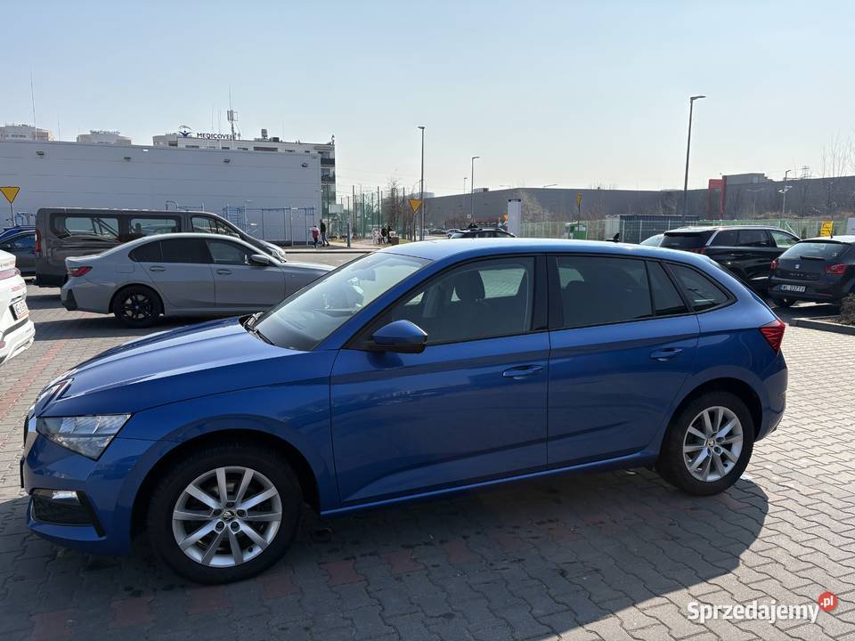 Skoda Scala 16 TDI Ambition Błękit Race Warszawa