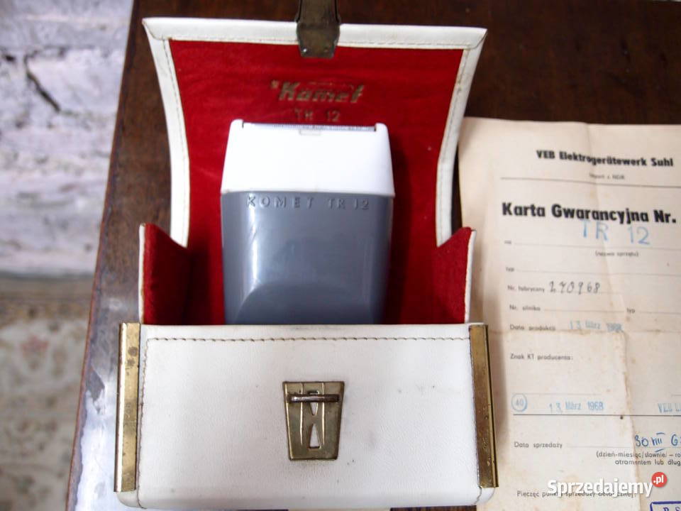 elektryczna maszynka do golenia Komet TR12 Prod