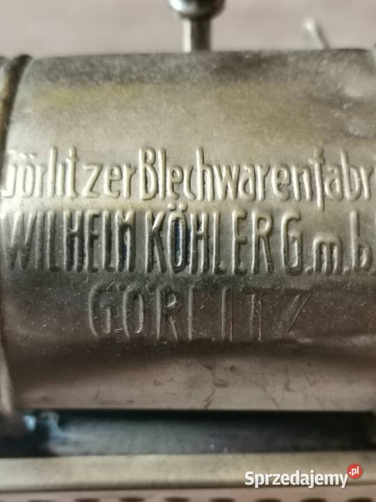 Stara lampa kolejowa Art Deco małopolskie Kraków