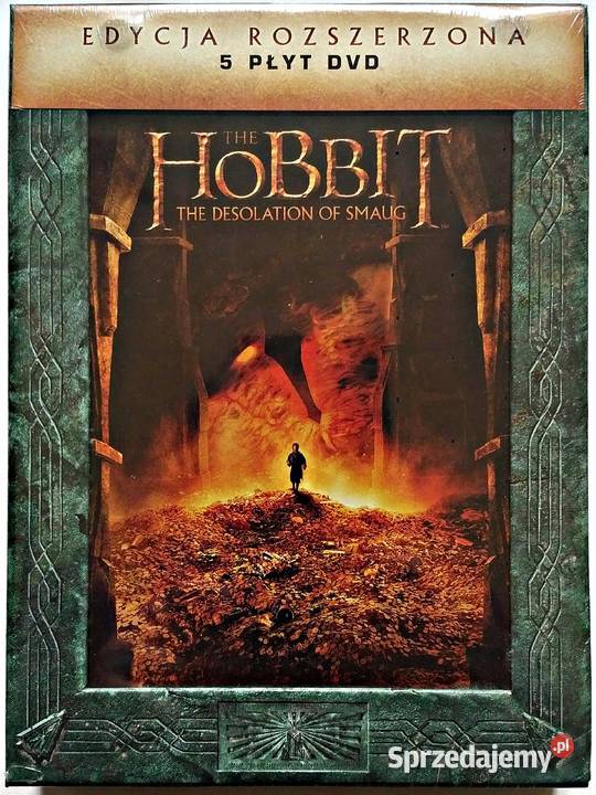 HOBBIT PUSTKOWIE SMAUGA EDYCJA ROZSZERZONA 5 DVD Kalisz