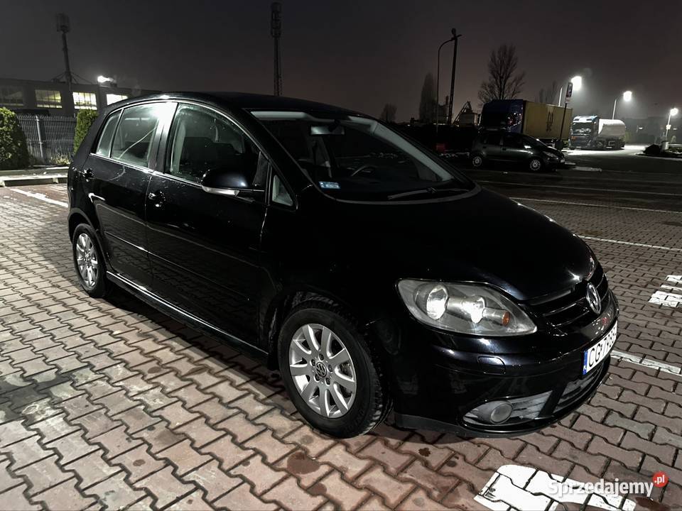Volkswagen Golf Plus 19 TDI czarny klimatronic Włocławek