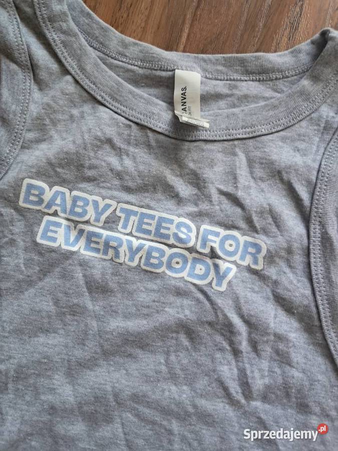 nowa bawełniany crop top bella canvas rozmiar M Sandomierz