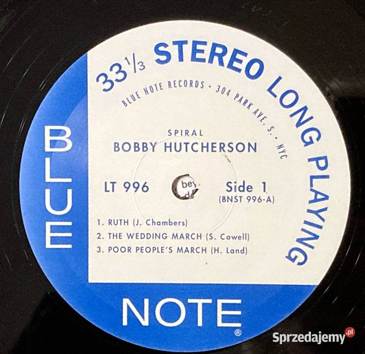 Bobby Hutcherson Spiral 1 płyta Szczecin
