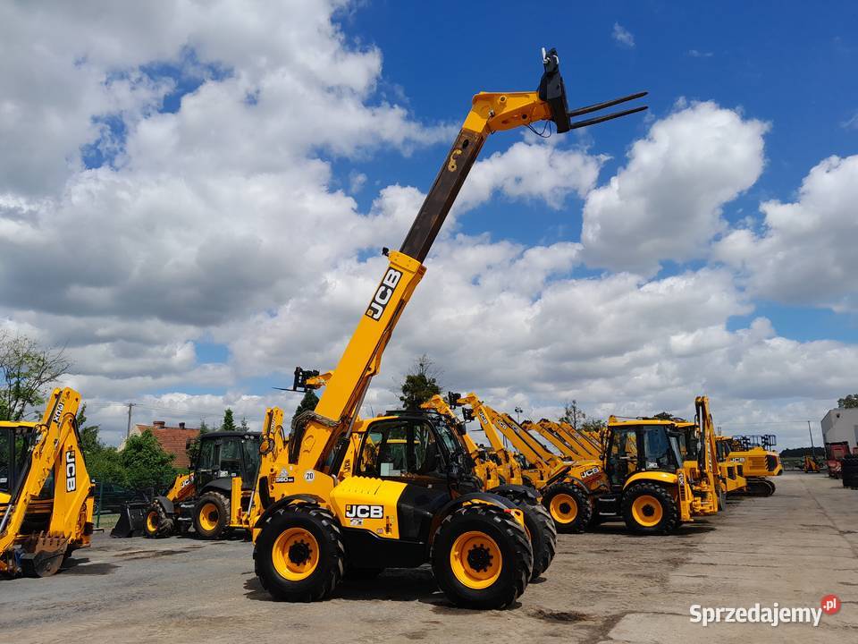 JCB 56080 2019R JOYSTICK KLIMA ŁADOWARKA wielkopolskie Krotoszyn