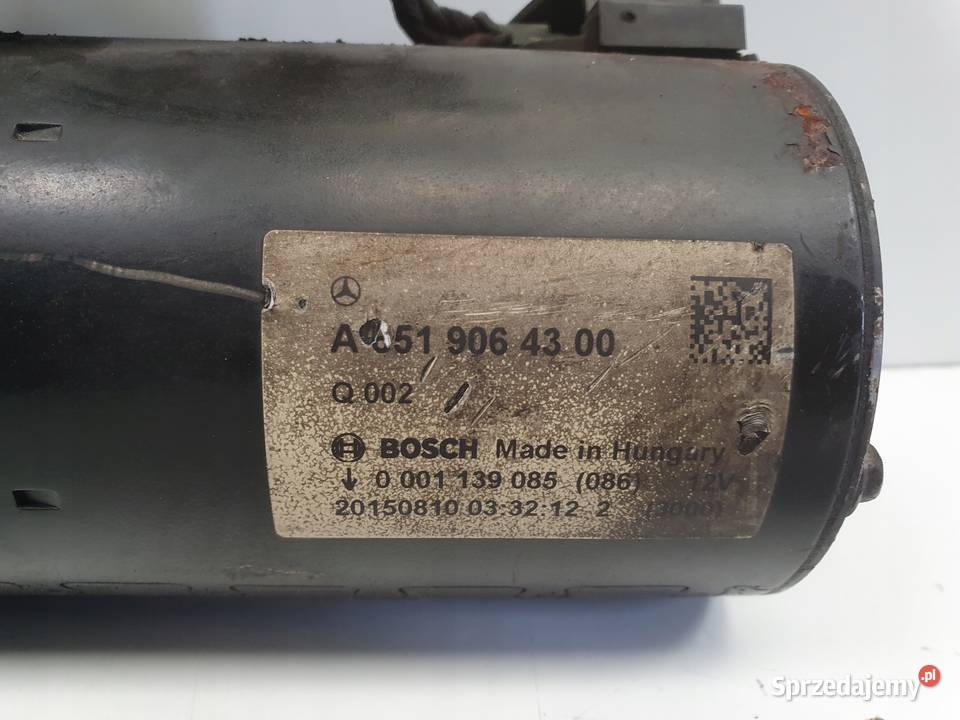 ROZRUSZNIK Mercedes W212 W221 22 CDI ROZRUSZNIK osobowe lubelskie Rudka