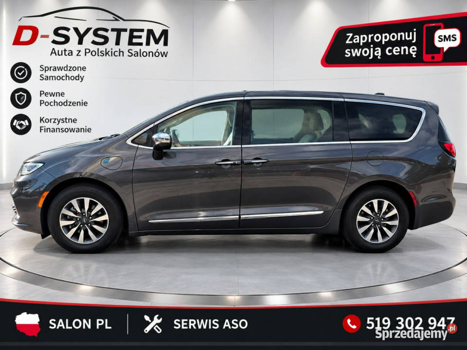 Chrysler Pacifica 22r w wersji Limited 7miejsc wspomaganie kierownicy Białystok