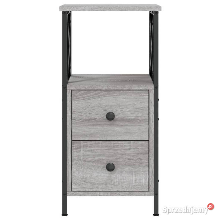 Szafki nocne 2 szary dąb sonoma 34x355x70 Nocne mazowieckie Warszawa
