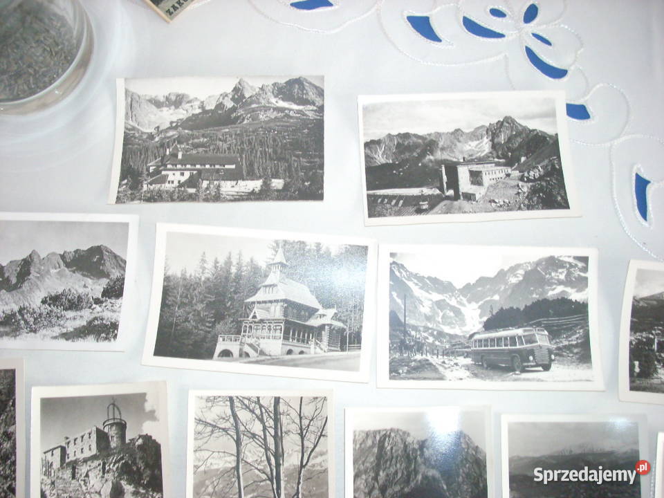 ZAKOPANE pocztówki z 1956 r Pocztówki i karty telefoniczne mazowieckie sprzedam