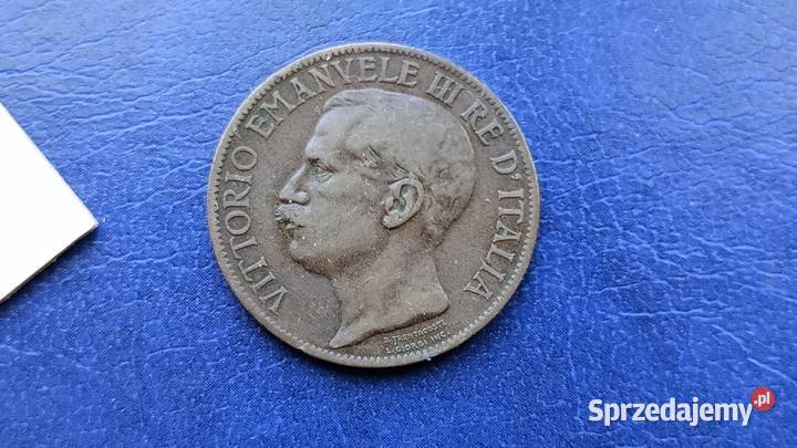 Stare monety 10 centesimi 1911 Włochy Lesko