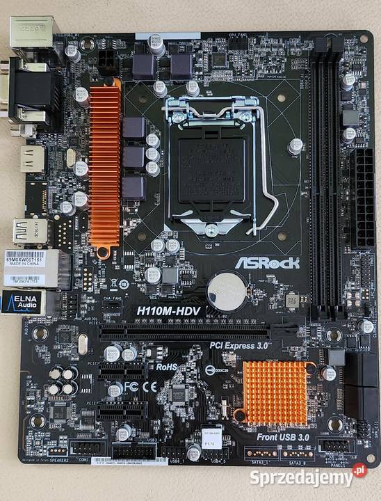 Asrock H110M HDV płyta główna Nowa Warszawa