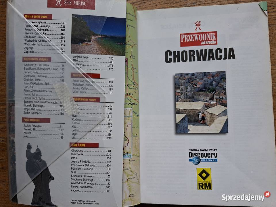 Przewodnik Chorwacjia środka Discovery Kraków