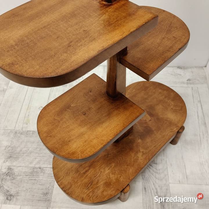 kwietnik art Deco podstawa pod kwiaty drewniana Radomsko sprzedam