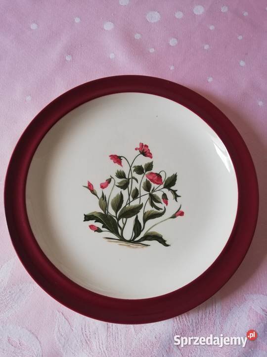 Talerzyki deserowe angielska porcelana Wedgwood małopolskie Gorlice sprzedam