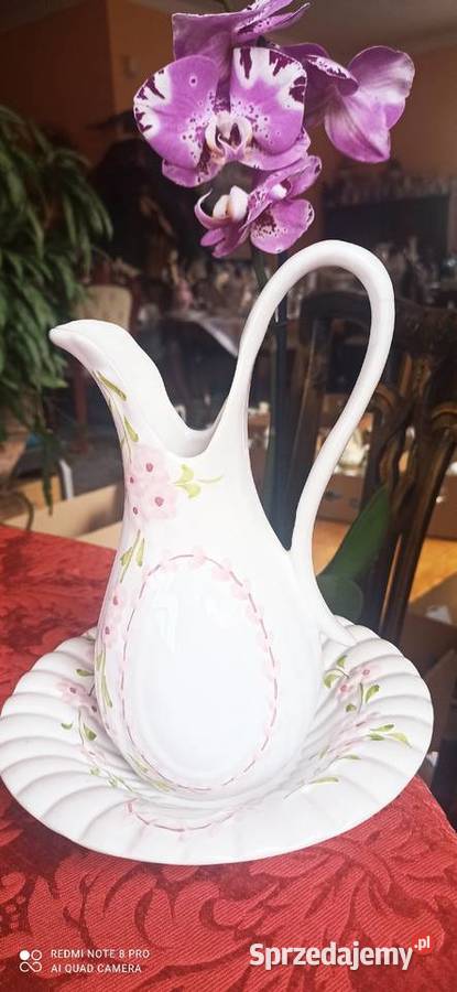 Dzbanek i miska komplet Gdańsk