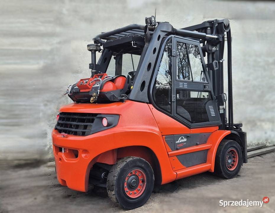 Linde H60 2021r kabina klima wózek widłowy H70 radio Motoryzacja śląskie Rybnik