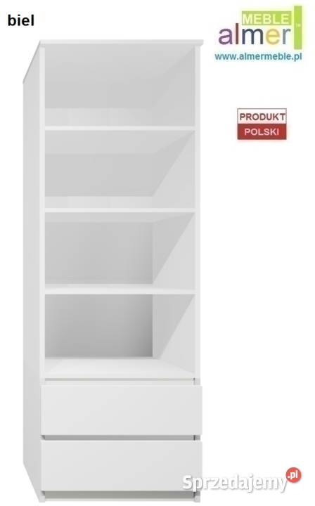 regał CITY C11 70x40 w200 meble dziecięce