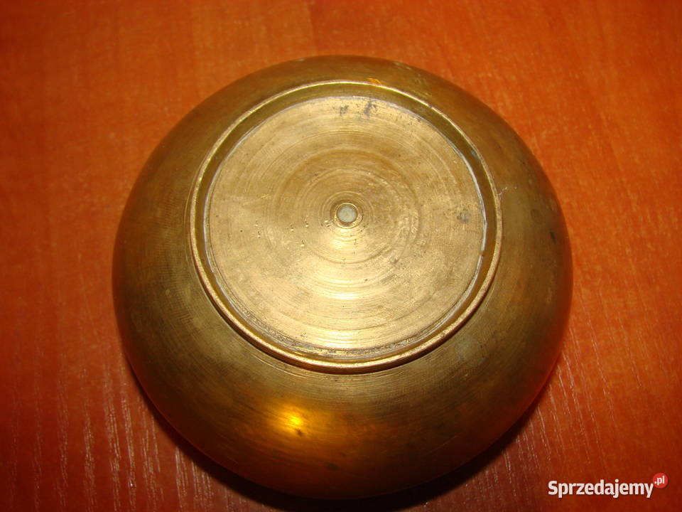 stara mosiężna popielniczka sprzedam