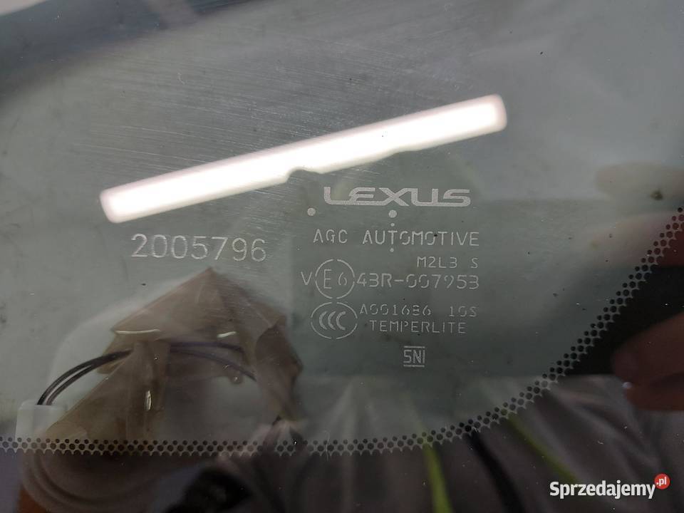 LEXUS RX500H V 5 2023 SZYBA KAROSERYJNA PRAWY