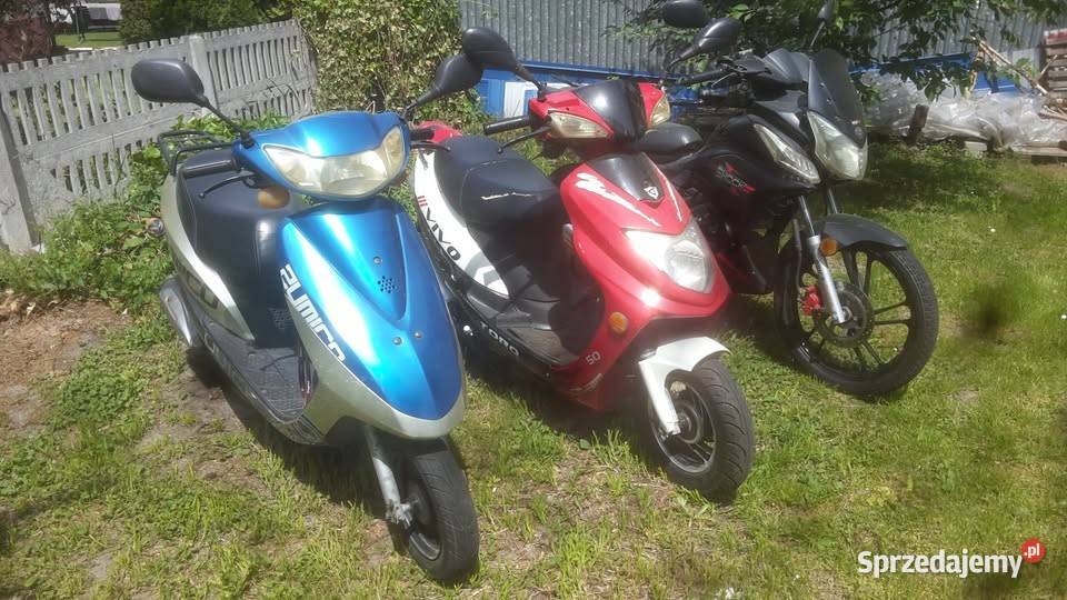 Pakiet pojazdów 4t Rok produkcji 2008 Motocykle, skutery, quady