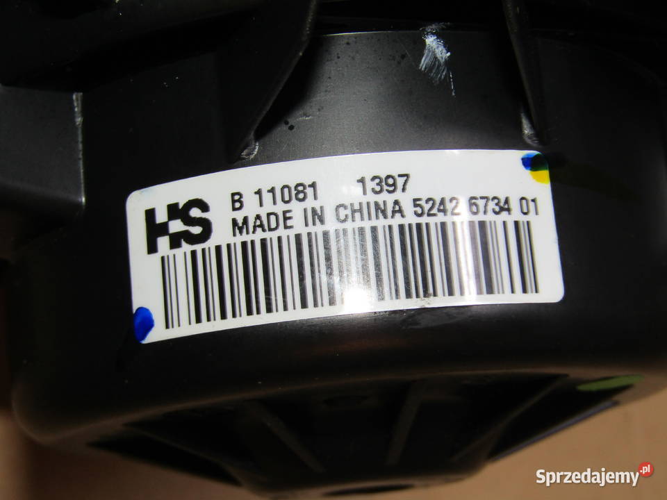 WENTYLATOR DMUCHAWY OPEL MERIVA B 5242673401 Dmuchawy Mysłaków sprzedam