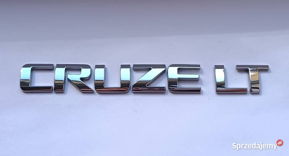 Napis emblemat Chevrolet Cruze sedan 0814r Lipno sprzedam