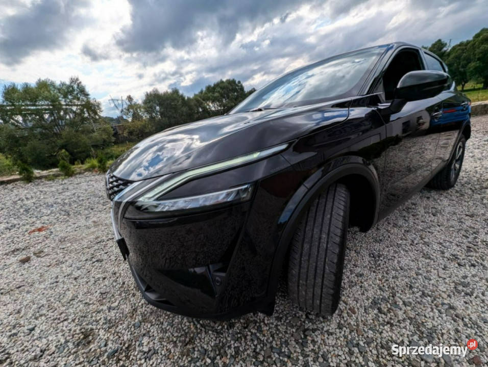 Nissan Qashqai Tecna XTRONIC Gwarancja III 2021 łopatki zmiany biegów dolnośląskie Kamienna Góra
