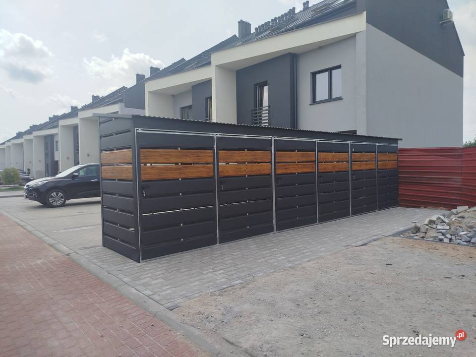 Wiata Śmietnikowa 1x1 MAGAZYN WIATKA Schowek łódzkie Łódź