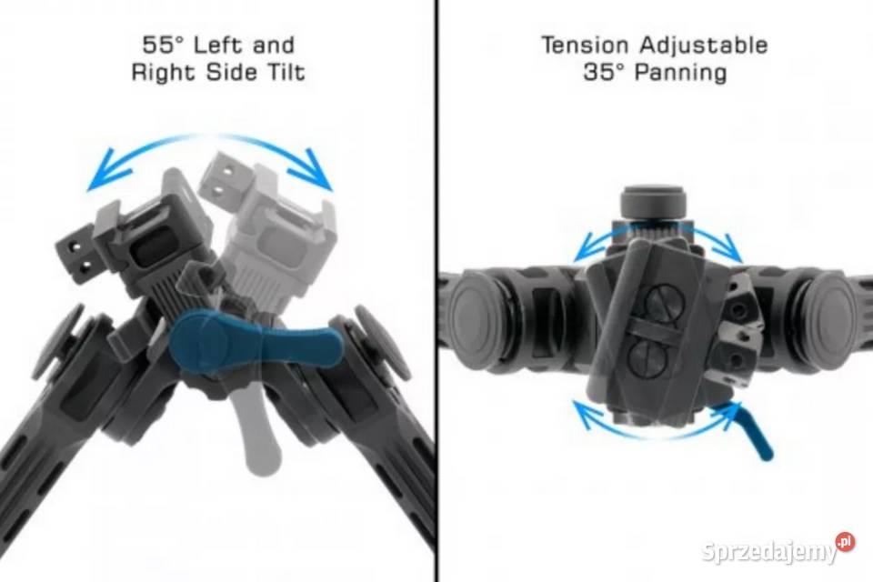 Bipod UTG Big Bore Full Stability niekokesz Sport i Wypoczynek wielkopolskie Trzcianka