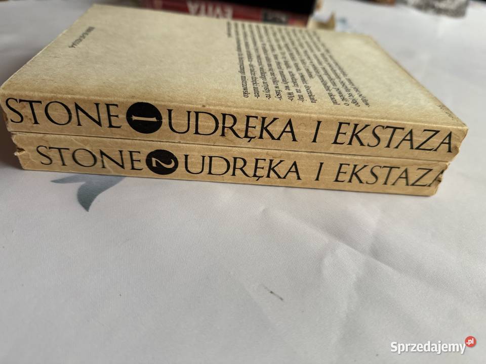Udreka i ekstaza cz1 i 2Irving Stoneksiazka Lublin sprzedam
