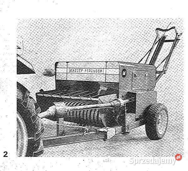 MF 14 Massey Ferguson 14 prasa instrukcja świętokrzyskie Kielce