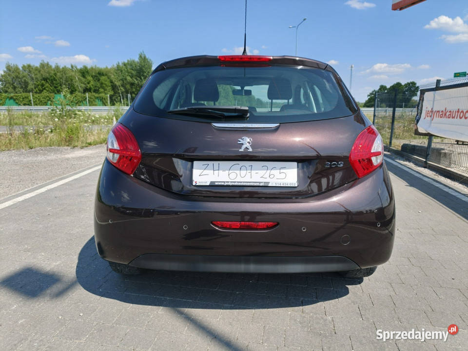 Peugeot 208 ładny Peugeot 208 I 20122019 mazowieckie Lipówki