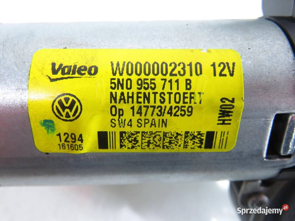 SILNICZEK WYCIERACZKI TYŁ VW TIGUAN 5N osobowe
