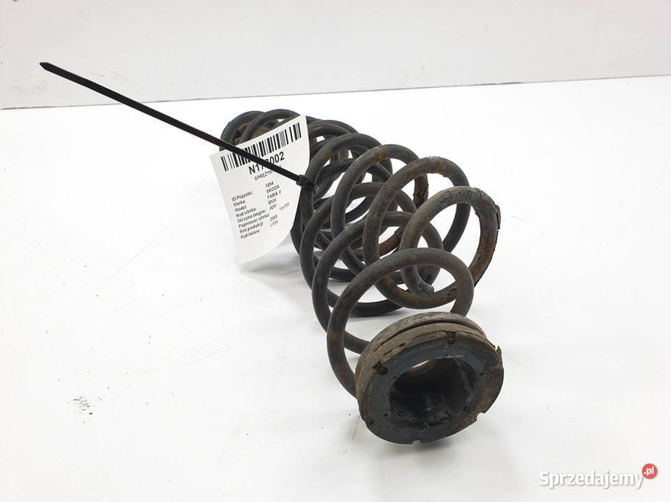 SPRĘŻYNY TYŁ SKODA FABIA II kujawsko-pomorskie Lipno sprzedam