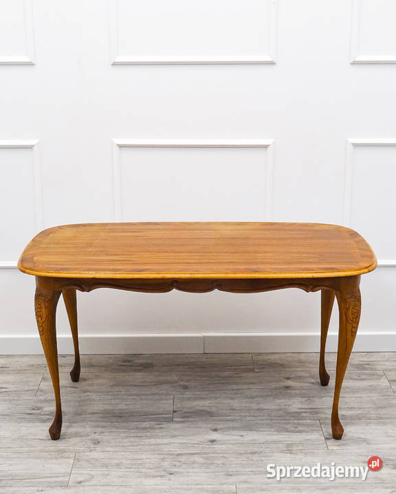 Drewniana ŁAWA w stylu Ludwik STOLIK kawowy Ława 115cm Kalisz sprzedam