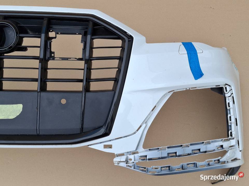 AUDI Q7 4M LIFT SLINE ZDERZAK PRZÓD PRZEDNI Bieleń