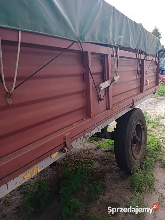 Przyczepa rolnicza SANOK D 46 sztywna Wola Krzysztoporska