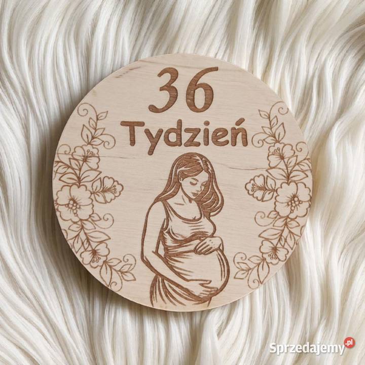 Drewniane Tabliczki z Miesiącami Do Sesji Kraków