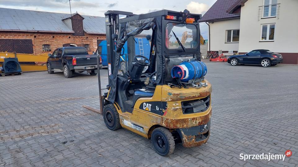 Wózek widłowy Caterpillar GP15N 15t pozycjoner Cat Sochaczew