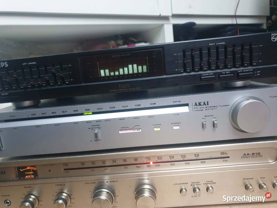 Philips korektor graficzny duża wieża Amplitunery Leżajsk