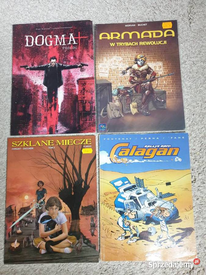 Zestaw komiksów 4 albumy Gdynia