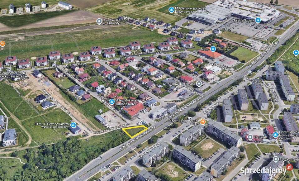 Działka usługowa z MPZP Sprzedaż Gdynia