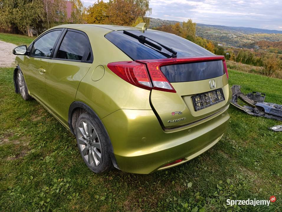 Honda civic ix 18 2013 wszystkie części drzwi Samochody na części Tarnów sprzedam