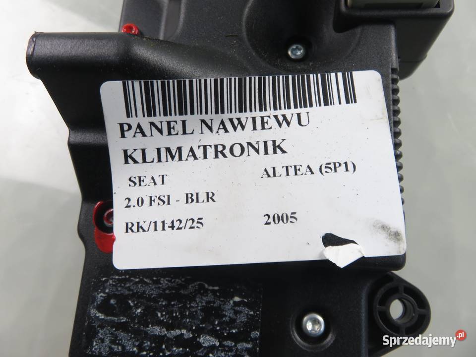 KLIMATRONIK SEAT ALTEA 5P1 osobowe