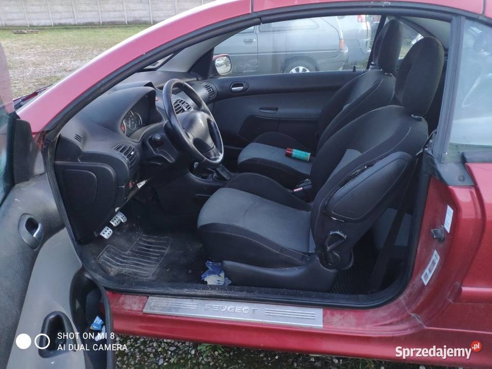 Peugeot 206 CC 16 benzyna części manualna 206 Namysłów sprzedam