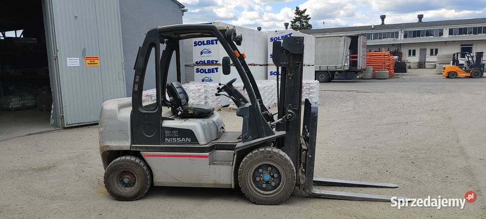 Wózek widłowy Nissan D02 32Q Wózki widłowe Gorzów Wielkopolski