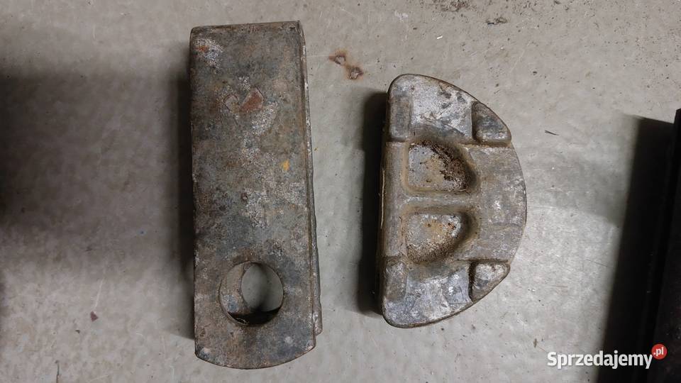 Pół rolka uchwyt kabłąkowy odciągowy bloczek Rokity