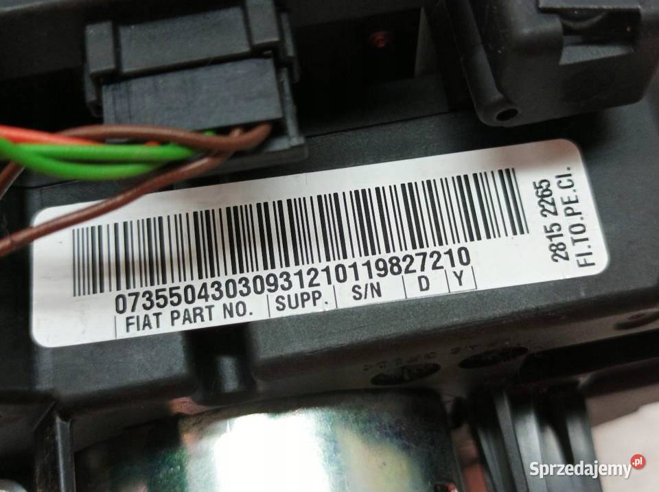 PRZEŁĄCZNIK ZESPOLONY 07355043030 0265005557